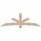 Ekena Millwork Alberta Smooth Timber Gable Bracket, Douglas Fir, 84"W x 28"H x 1 1/2"D x 5 1/2"F, 8/12 Pitch GBW084X28X0206ALB00SDF - alternate 1